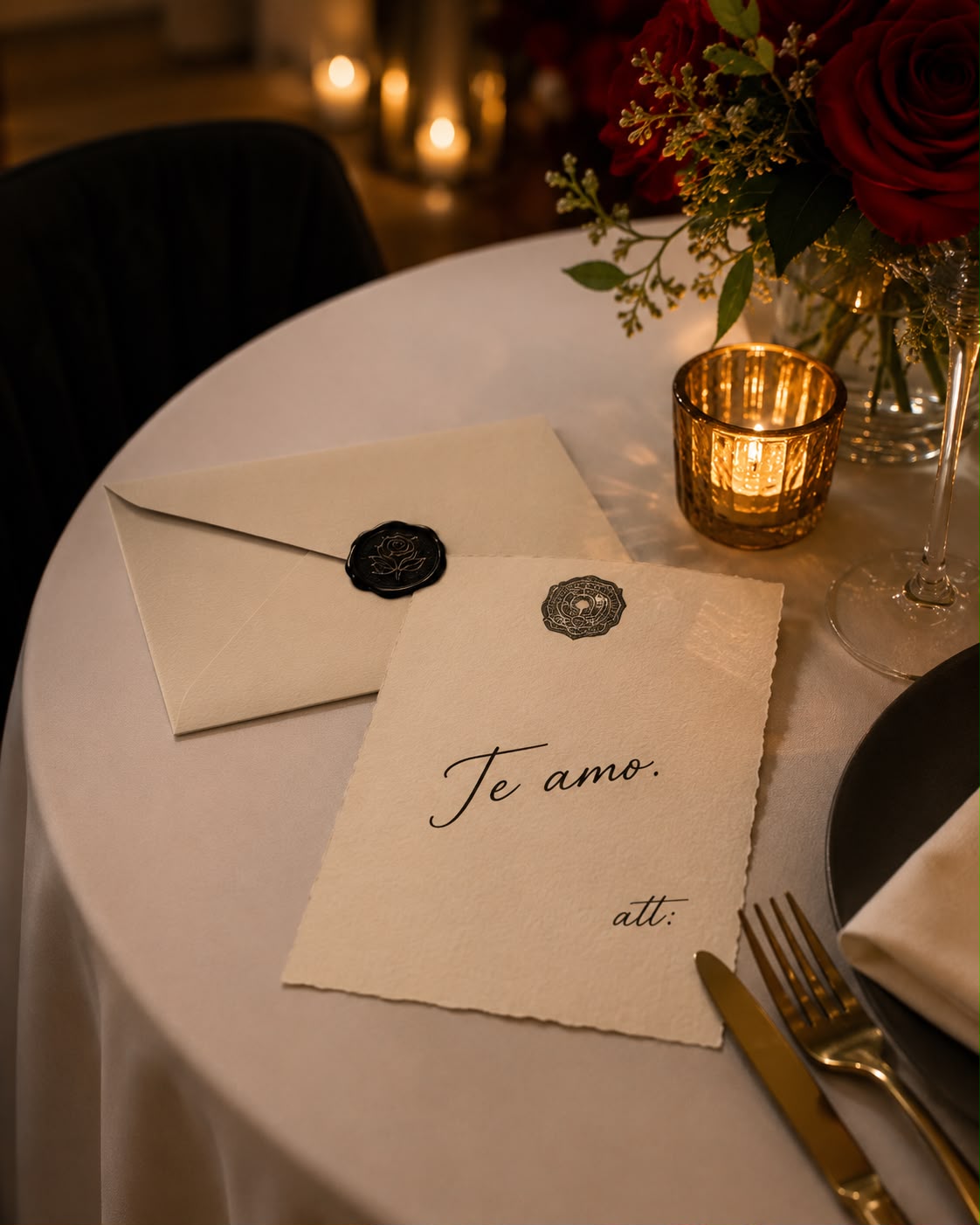 Carta Romántica Personalizada en Caligrafía en Monterrey
