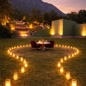 Cena romántica Exclusiva en Helipuerto