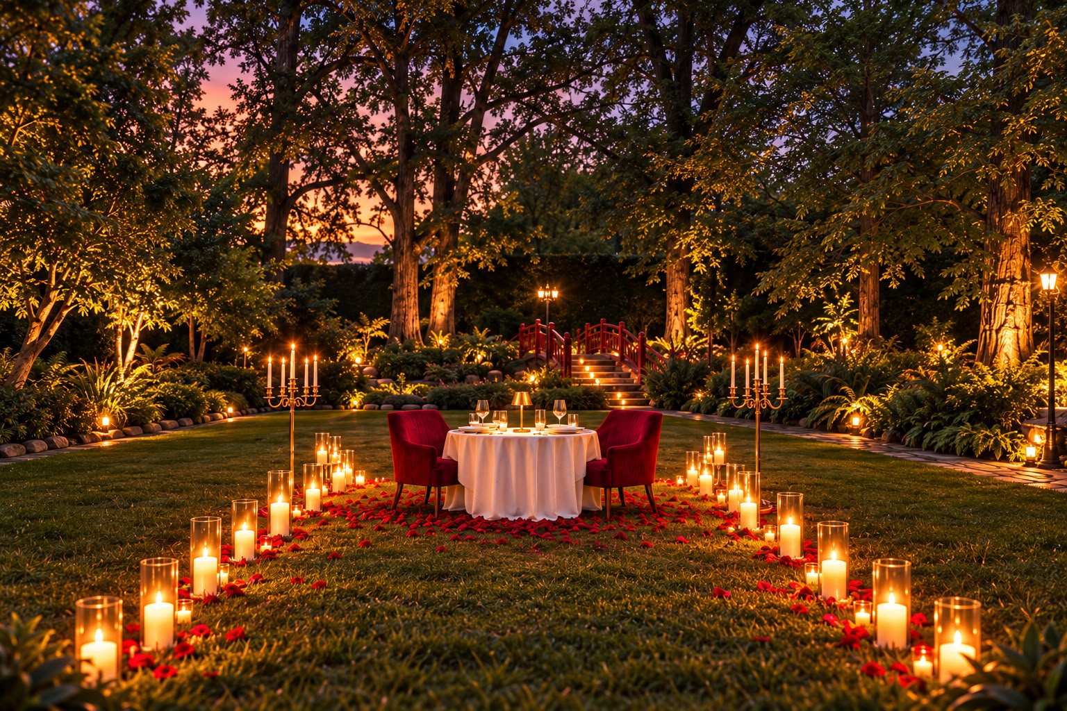 Cena romántica en Jardín valle alto - Imagen 4