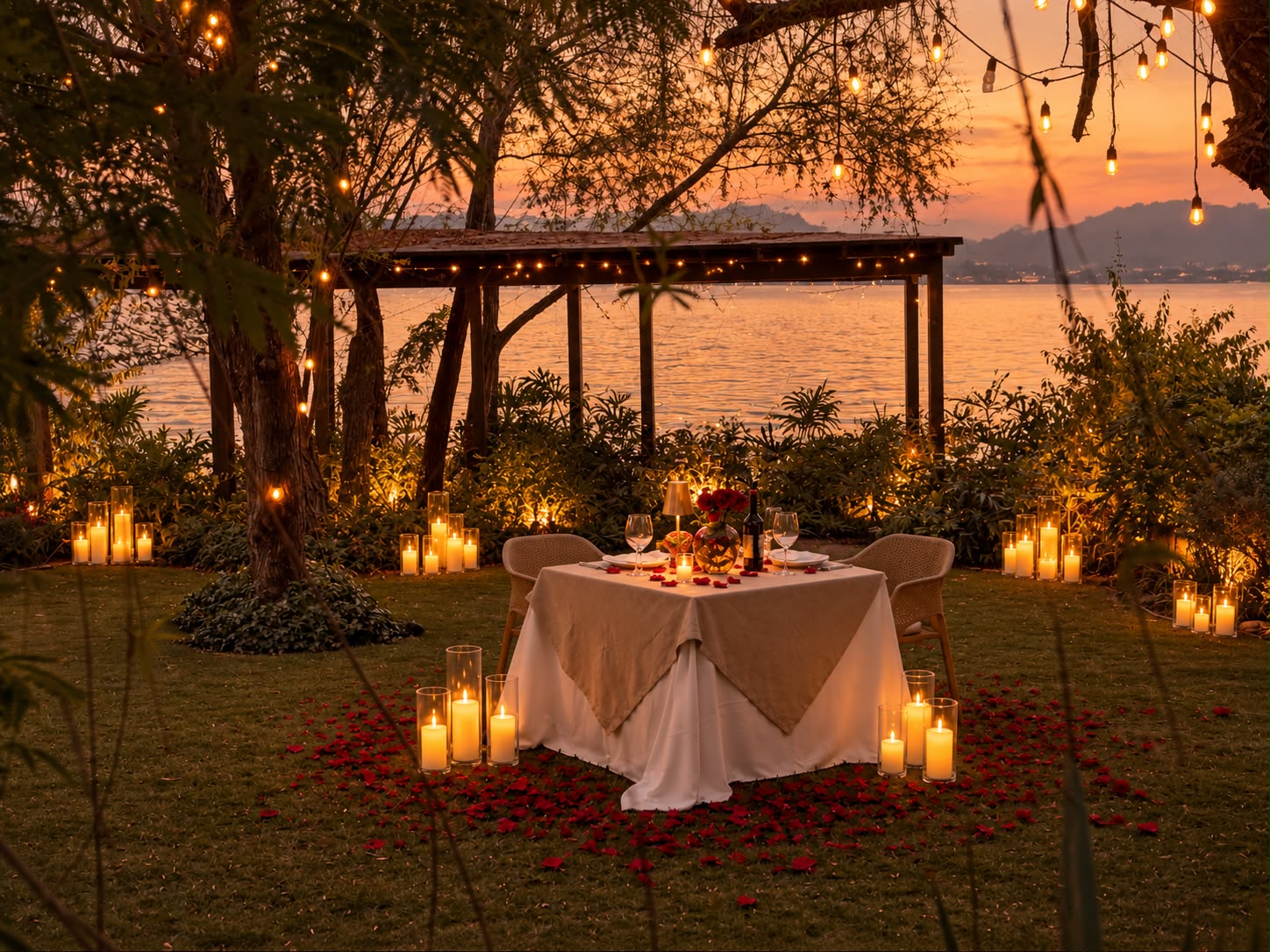 Cena romántica en Jardin lagos - Imagen 2