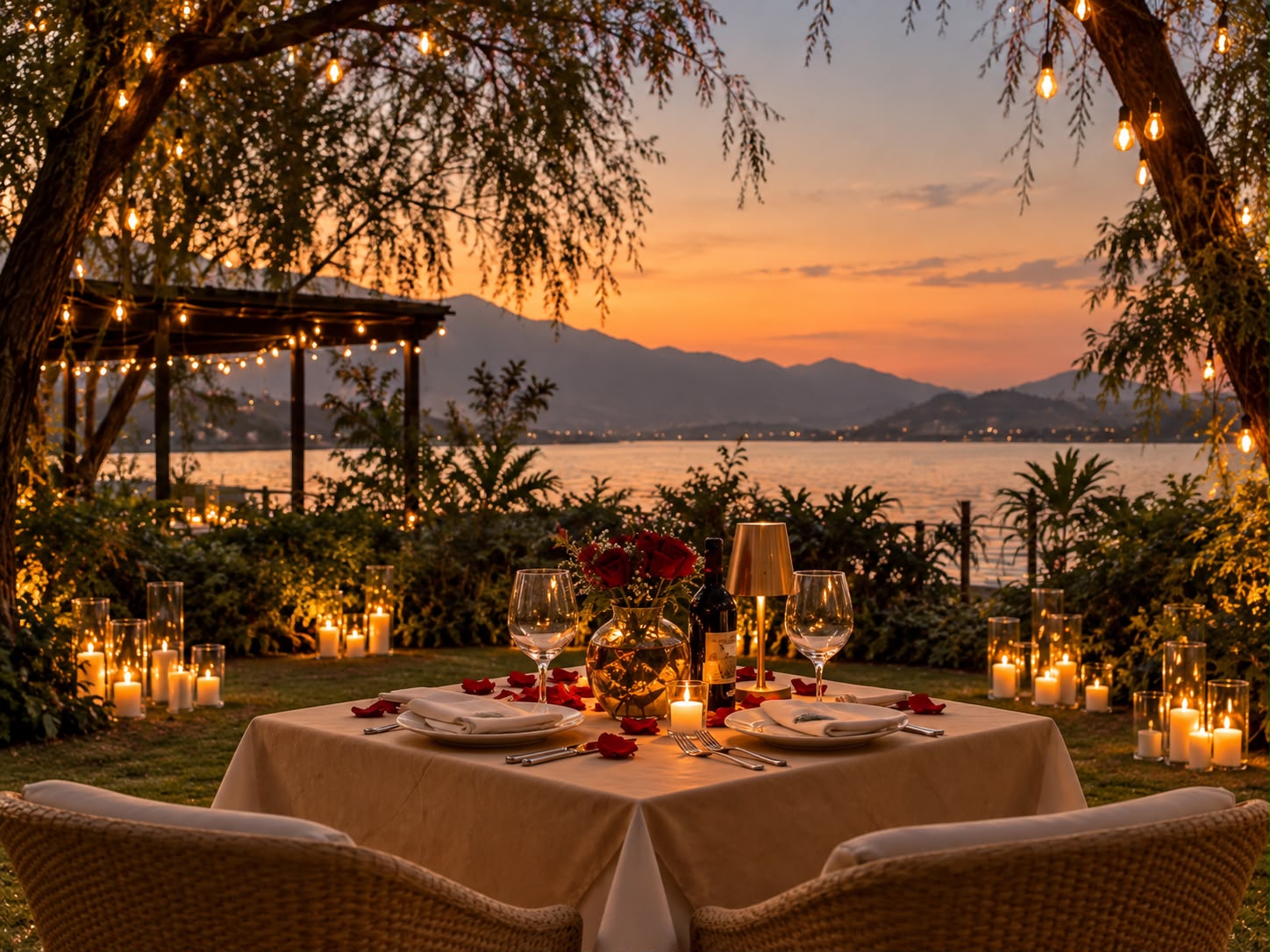 Cena romántica en Jardin lagos - Imagen 8