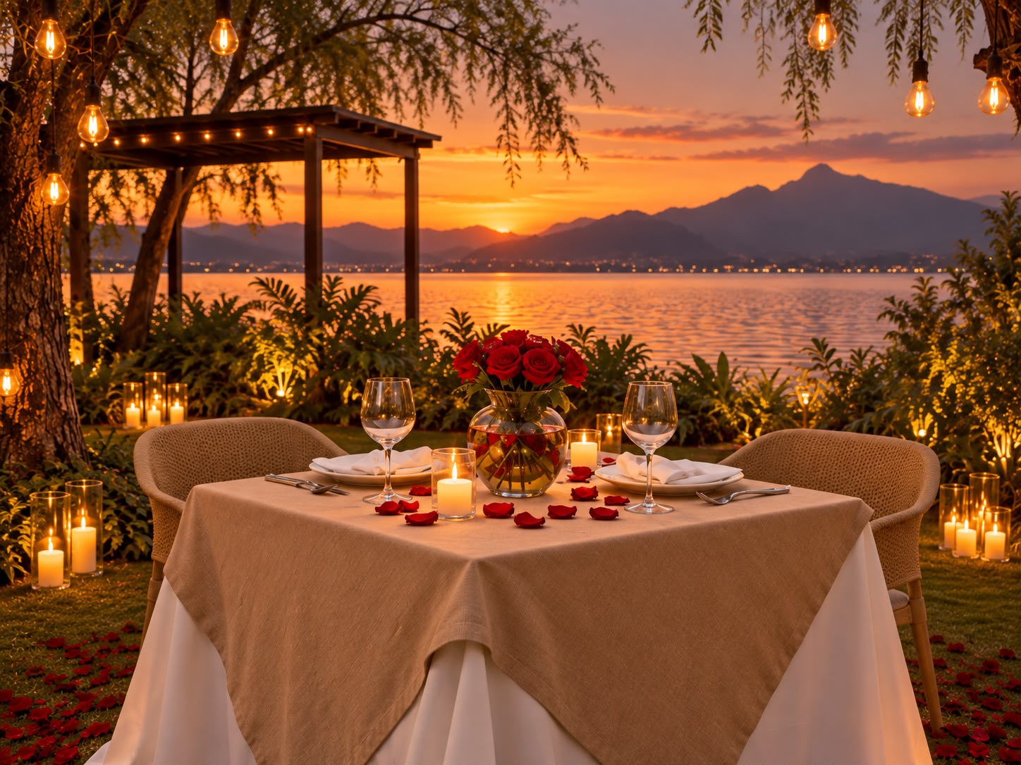 Cena romántica en Jardin lagos - Imagen 6