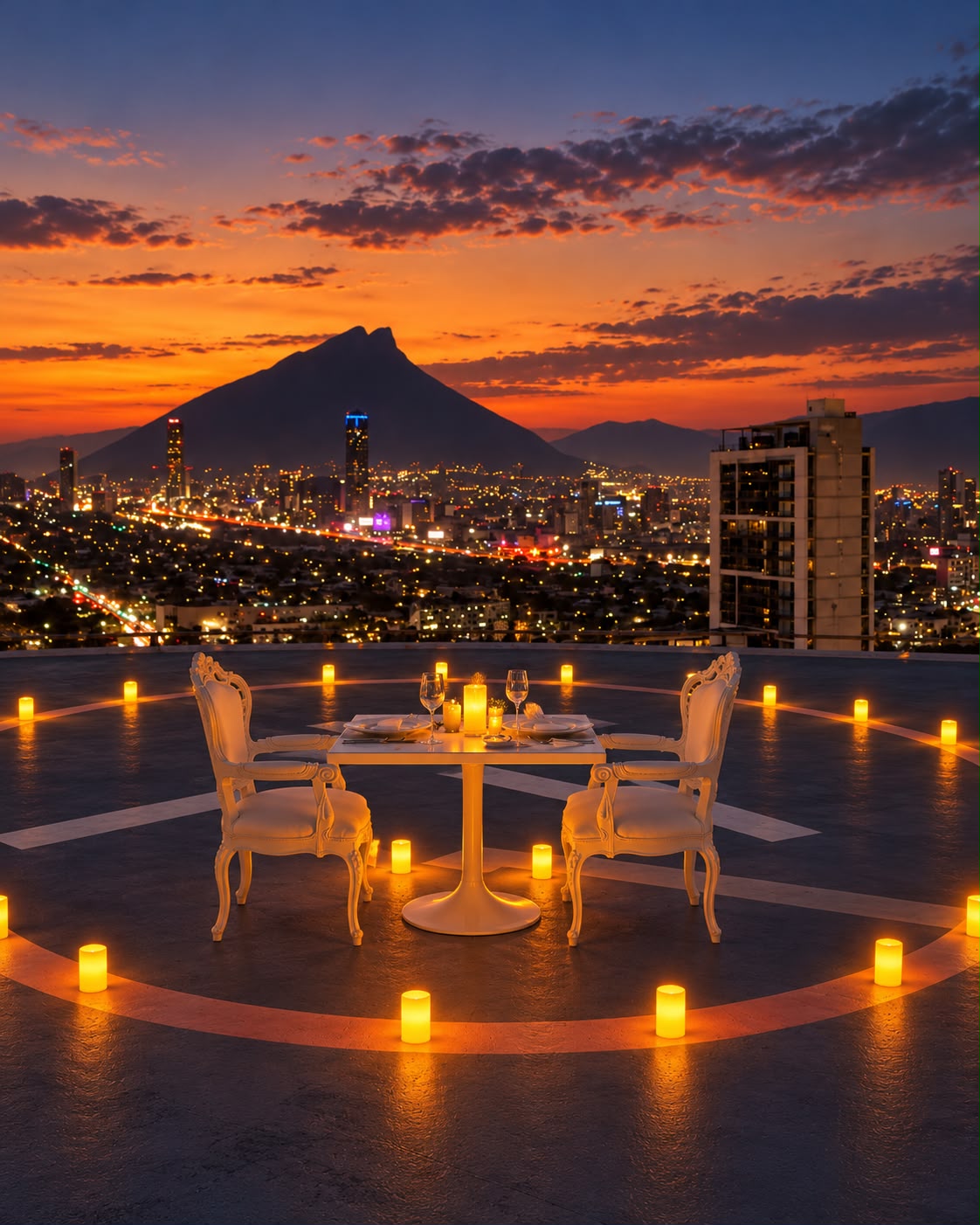Cena romántica en helipuerto privado - Imagen 10