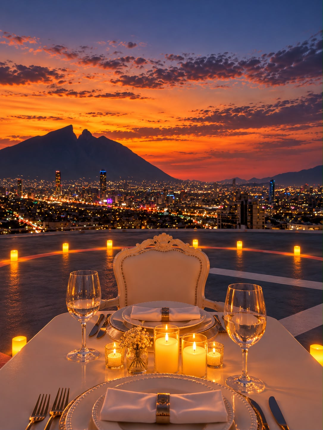 Cena romántica en helipuerto privado - Imagen 11
