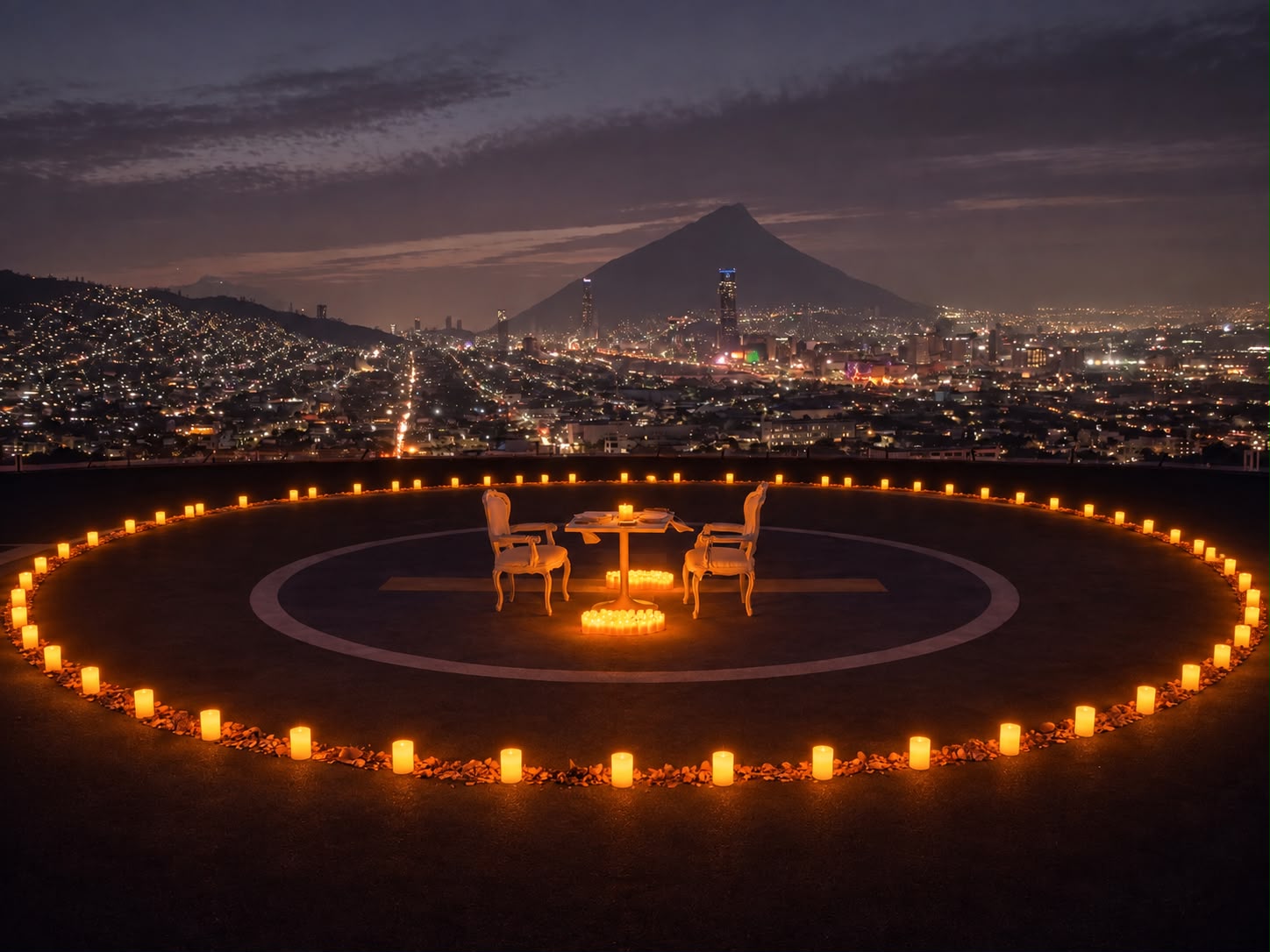 Cena romántica en helipuerto privado - Imagen 6