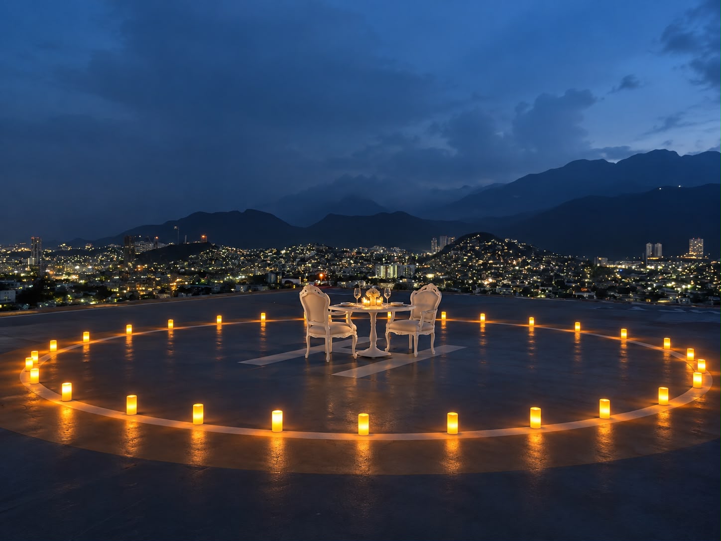 Cena romántica en helipuerto privado - Imagen 5