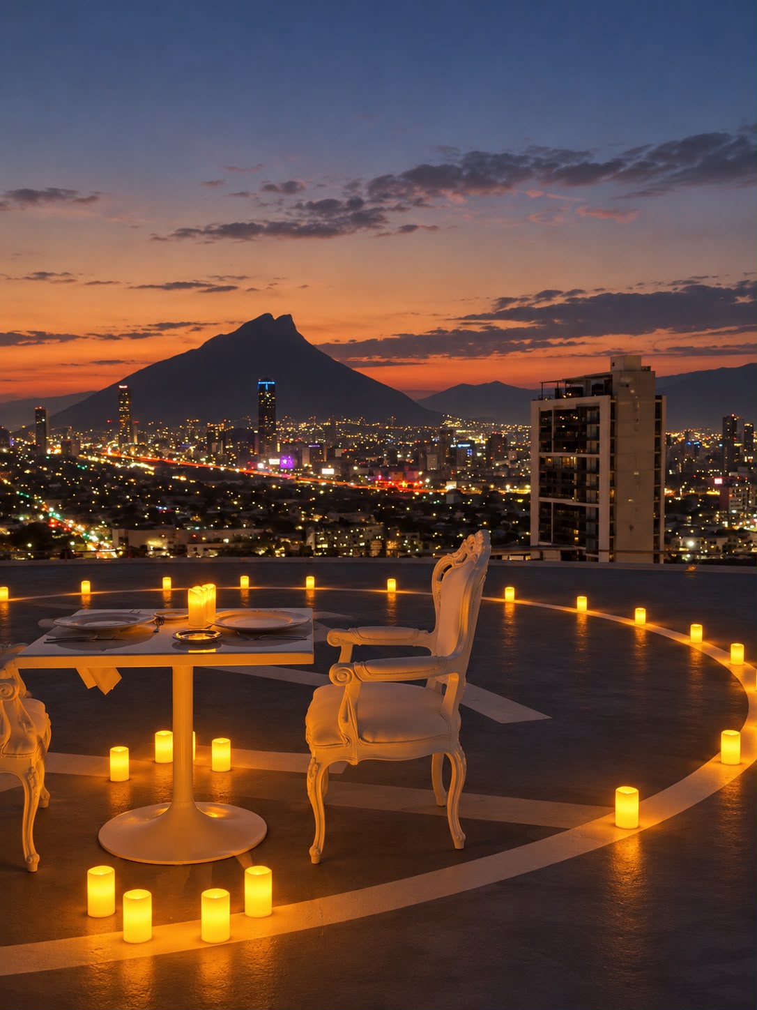 Cena romántica en helipuerto privado - Imagen 3