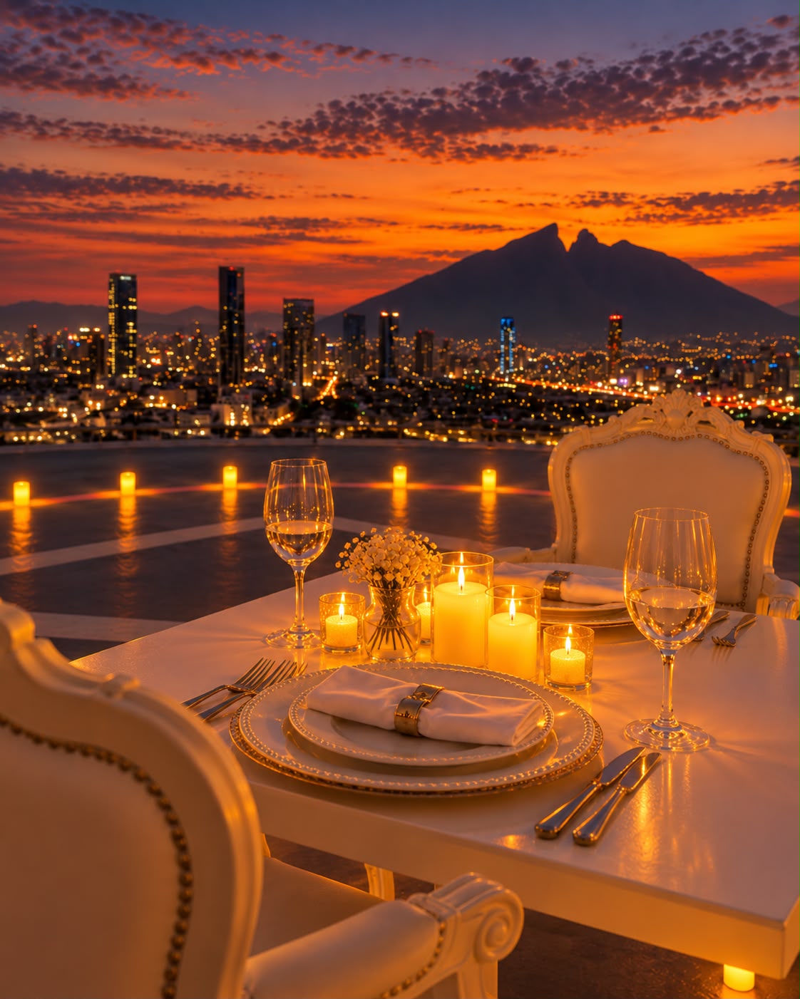 Cena romántica en helipuerto privado - Imagen 2