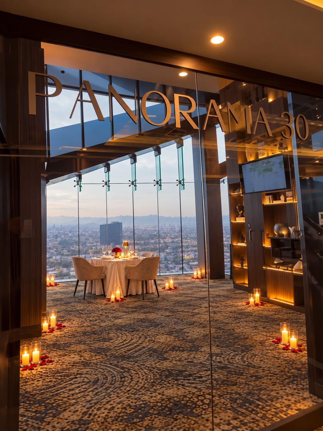 Cena romántica en panorama 30 metropolitan - Imagen 5