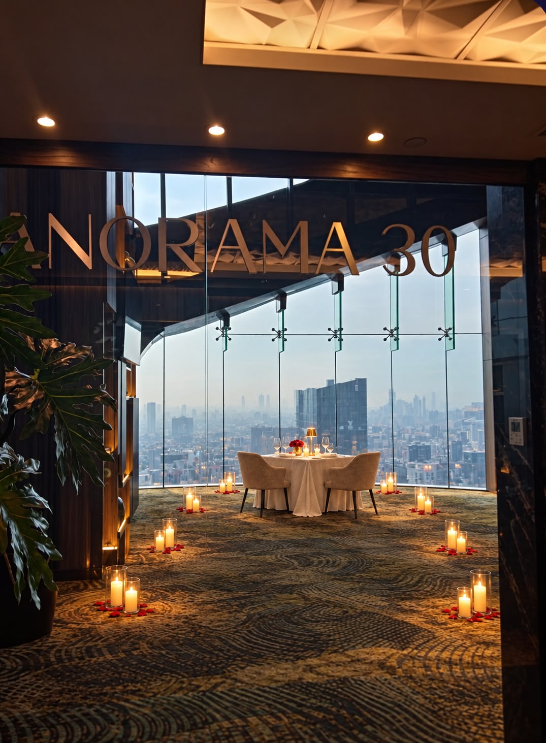 Cena romántica en panorama 30 metropolitan - Imagen 3